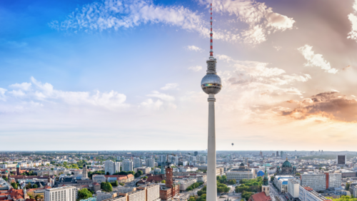 Blick auf Berlin von oben