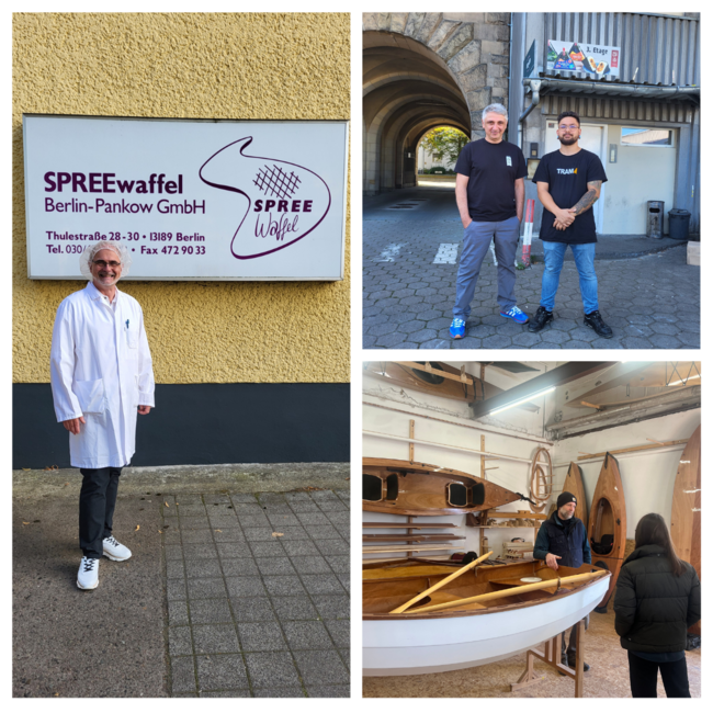 Spreewaffel, RiCE UP und Berger-Boote